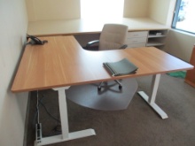 Lot Of Office Table, Chairs, Desk, Filing Cabinet,