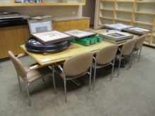 Lot Of Conference Table & (10) Chairs,