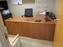 Lot Of Office Desk, Chairs, Filing Cabinets,