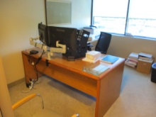 Lot Of Office Desk, Chairs, Filing Cabinets,