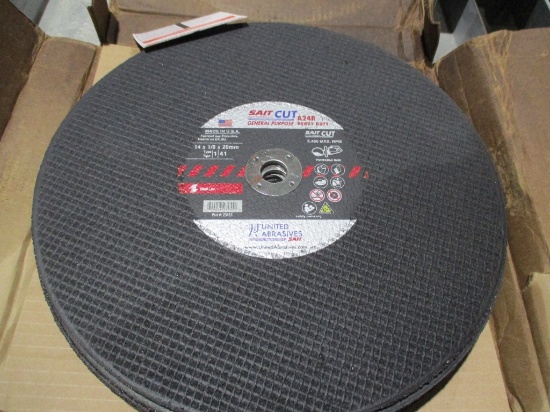 Box Of Sail Cut 14" x 18" x 20mm Abrasive Blades,