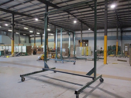 Lot Of Rolling 10' x 8' x 11' 9" HD Rack U-Frame