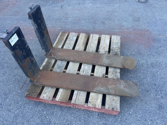 Lot Of 45" x 8" HD Fork Tines