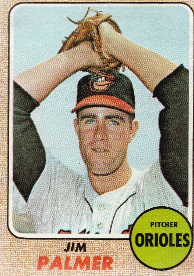 JIM PALMER 1968 TOPPS CARD #575