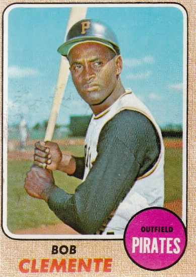 ROBERTO CLEMENTE 1968 TOPPS CARD #150