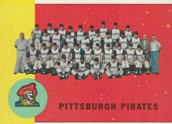 PITTSBURGH PIRATES 1963 TOPPS TEAM CARD #151 / CLEMENTE