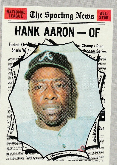 HANK AARON 1970 TOPPS CARD #462