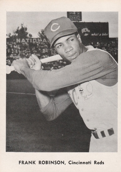 FRANK ROBINSON EARLY 1960'S JAYS PUBLISHING REDS PHOTO