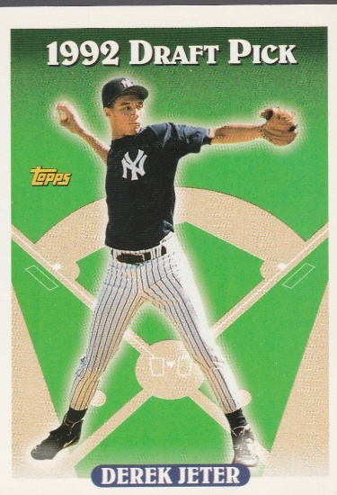 DEREK JETER 1993 TOPPS ROOKIE CARD #98