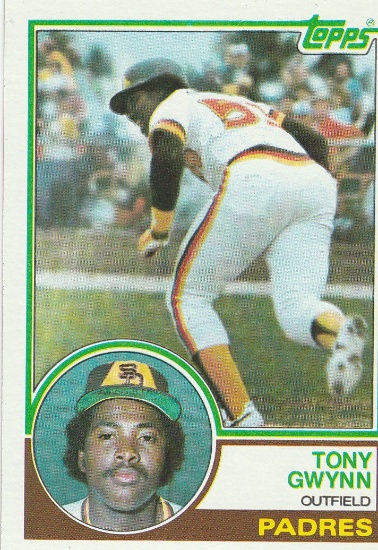 TONY GWYNN 1983 TOPPS ROOKIE CARD #482