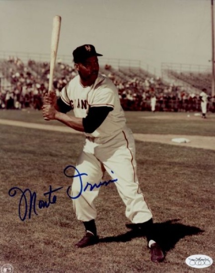 MONTE IRVIN AUTOGRAPHED 8X10