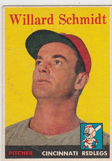 WILLARD SCHMIDT 1958 TOPPS CARD #214