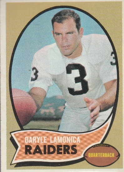 DARYLE LAMONICA 1970 TOPPS CARD #50