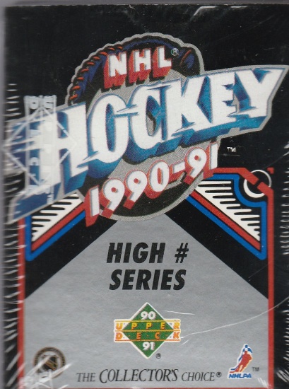 1990/91 UPPER DECK NHL HOCKEY HIGH # SERIES SET