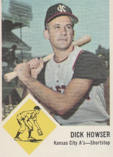 DICK HOWSER 1963 FLEER CARD #15