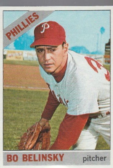 BO BELINSKY 1966 TOPPS CARD #506