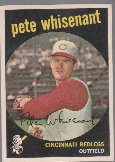 PETE WHISENANT 1959 TOPPS CARD #14