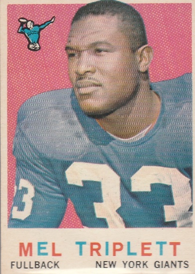 MEL TRIPLETT 1959 TOPPS CARD #160