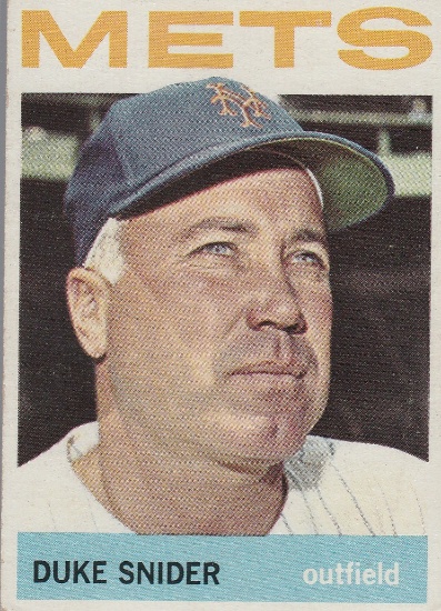 DUKE SNIDER 1964 TOPPS CARD #155