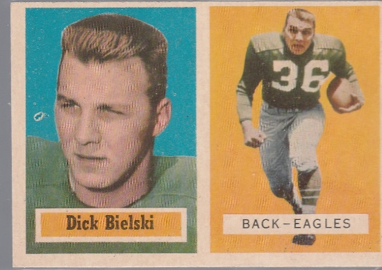 DICK BIELSKI 1957 TOPPS CARD #13