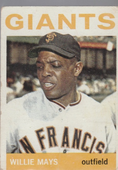 WILLIE MAYS 1964 TOPPS CARD #150