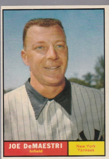JOE DE MAESTRI 1961 TOPPS CARD #116