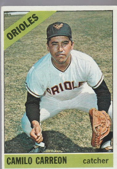 CAMILO CARREON 1966 TOPPS CARD #513