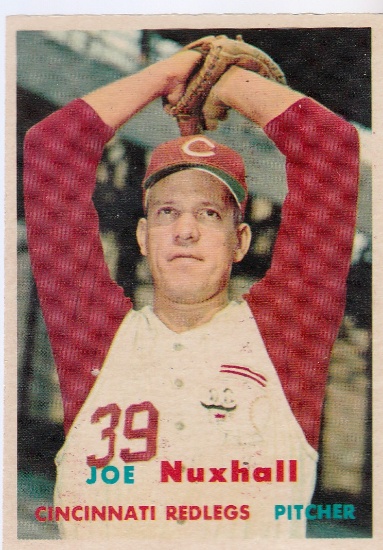 JOE NUXHALL 1957 TOPPS CARD #103