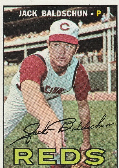 JACK BALDSCHUN 1967 TOPPS CARD #114