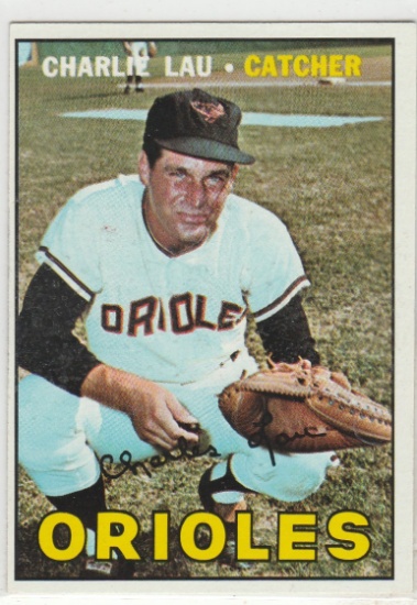 CHARLEY LAU 1967 TOPPS CARD #329