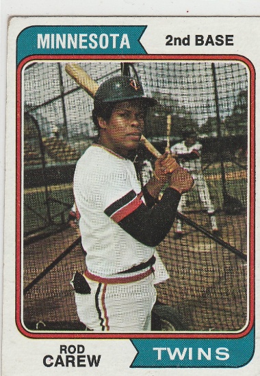 ROD CAREW 1974 TOPPS CARD #50