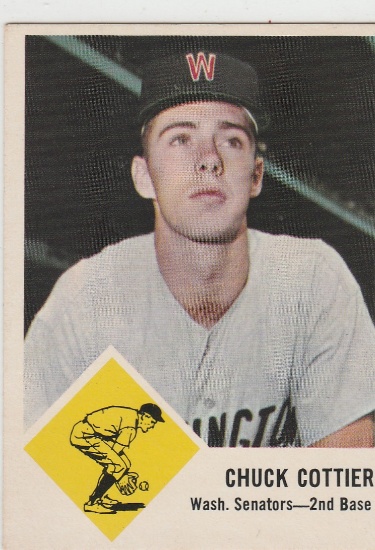 CHUCK COTTIER 1963 CARD #28