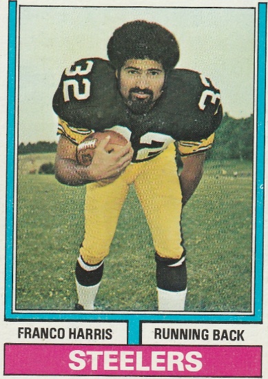 FRANCO HARRIS 1974 TOPPS CARD #220