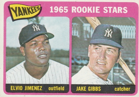 1965 TOPPS CARD #226 YANKEES ROOKIE STARS