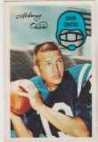 JOHN UNITAS 1970 KELLOGGS 3D CARD #55
