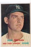 DON LARSEN 1957 TOPPS CARD #175