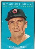 HANK SAUER 1961 TOPPS CARD #481