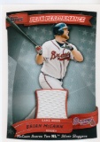 BRIAN MCCANN 2010 TOPPS JERSEY CARD
