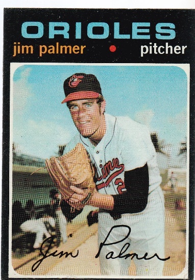 JIM PALMER 1971 TOPPS CARD #570