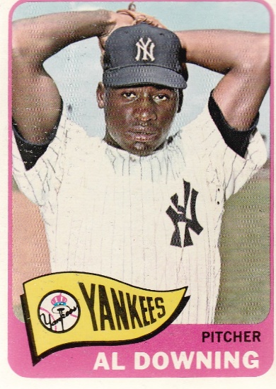 AL DOWNING 1965 TOPPS CARD #598 / HIGH NUMBER