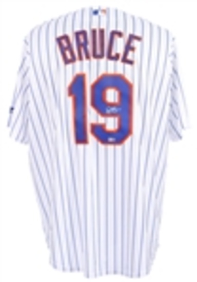 JAY BRUCE AUTOGRAPHED METS JERSEY WITH COA