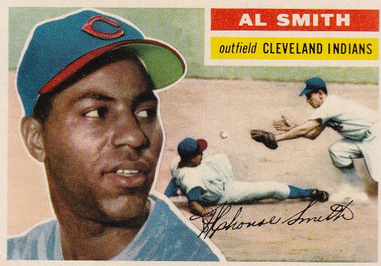 AL SMITH 1956 TOPPS CARD #105