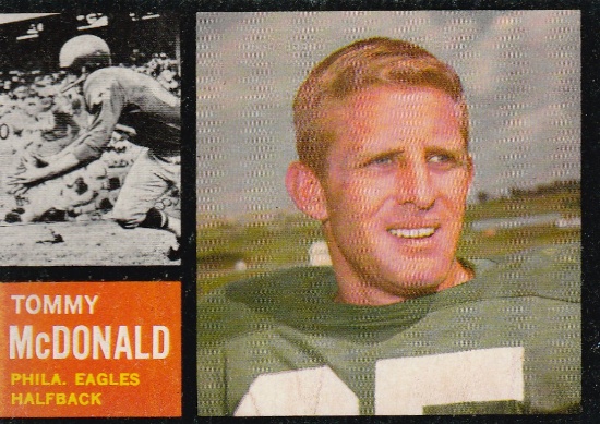 TOMMY MCDONALD 1962 TOPPS CARD #116