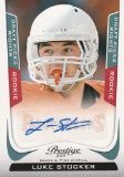 LUKE STOCKER 2011 PRESTIGE AUTOGRAPH ROOKIE CARD