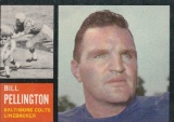 BILL PELLINGTON 1962 TOPPS CARD #9