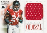 MONTRELL OWENS 2012 NATIONAL TREASURES COLOSSAL JERSEY CARD