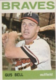 GUS BELL 1964 TOPPS CARD #534 / HI NUMBER