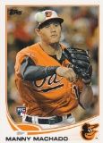 MANNY MACHADO 2013 TOPPS ROOKIE CARD #270