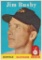 JIM BUSBY 1958 TOPPS CARD #28