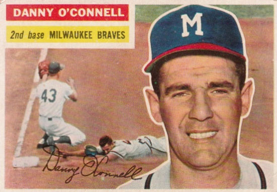 DANNY O'CONNELL 1956 TOPPS CARD #272